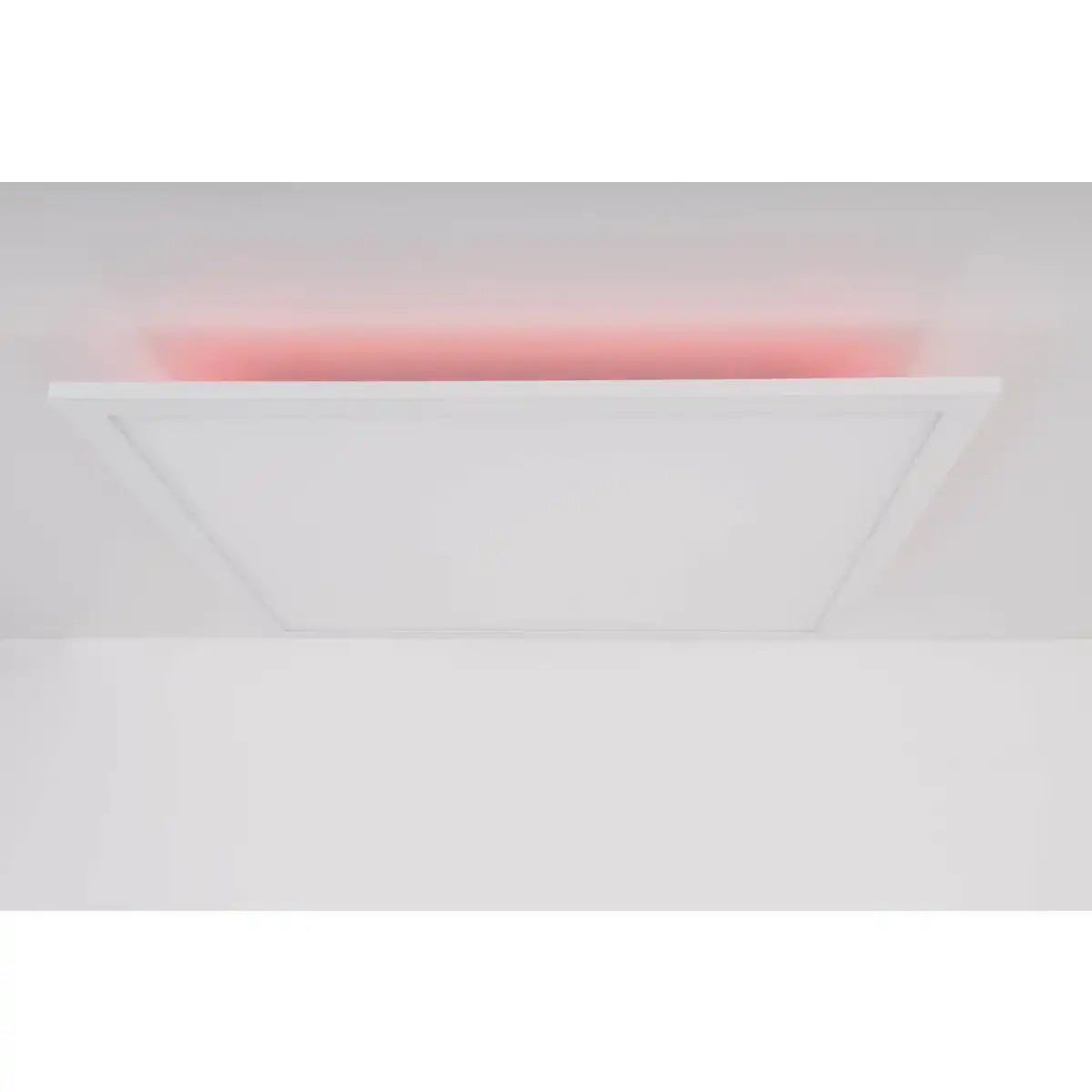 Smart Home LED Backlight Panel Seitenlänge 45 cm, viele Funktionen, Einbauleuchte aus Metall und Kunststoff, integrierte LEDs