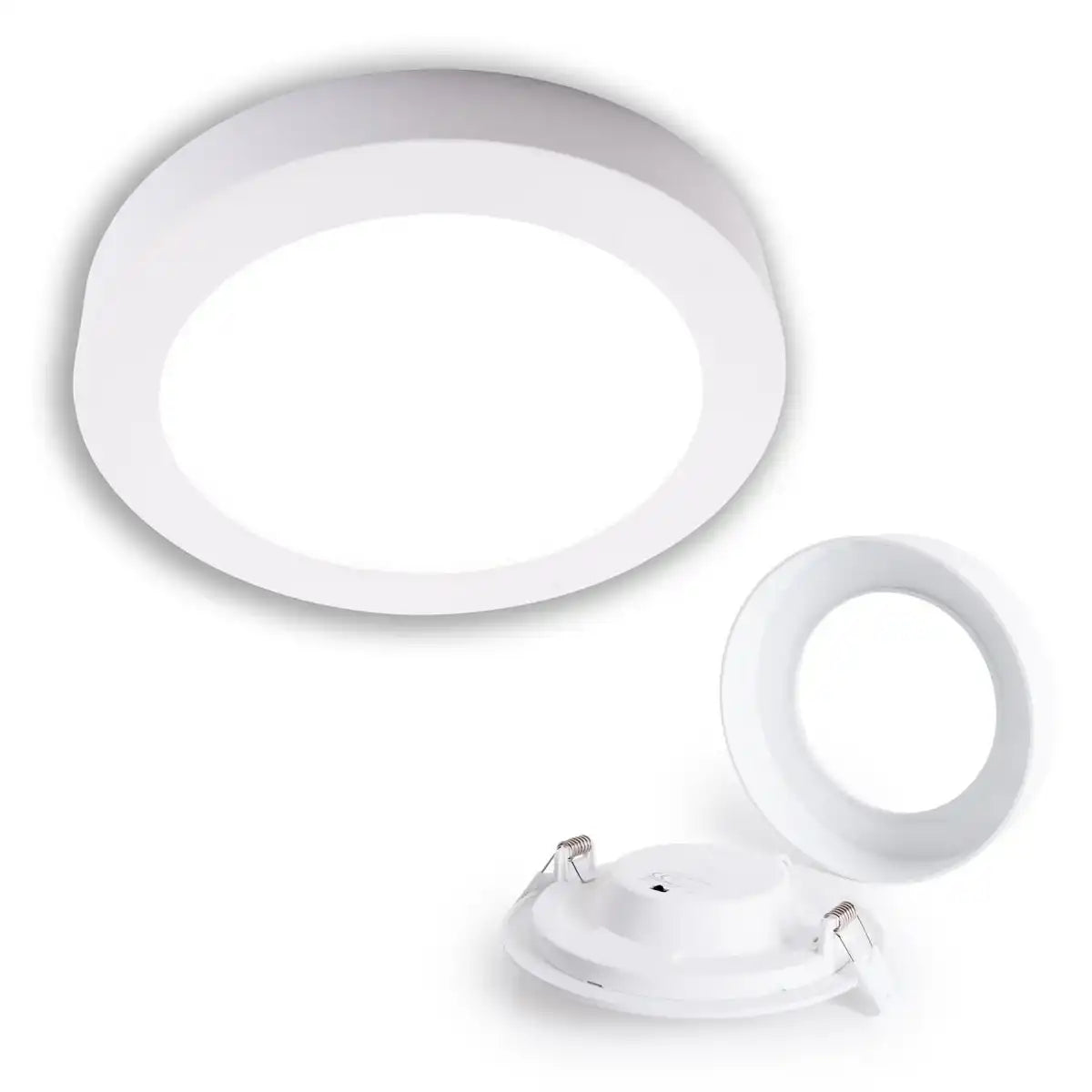 LED Ein-/Aufbauleuchte "KOMPLEX" D: 24,6cm