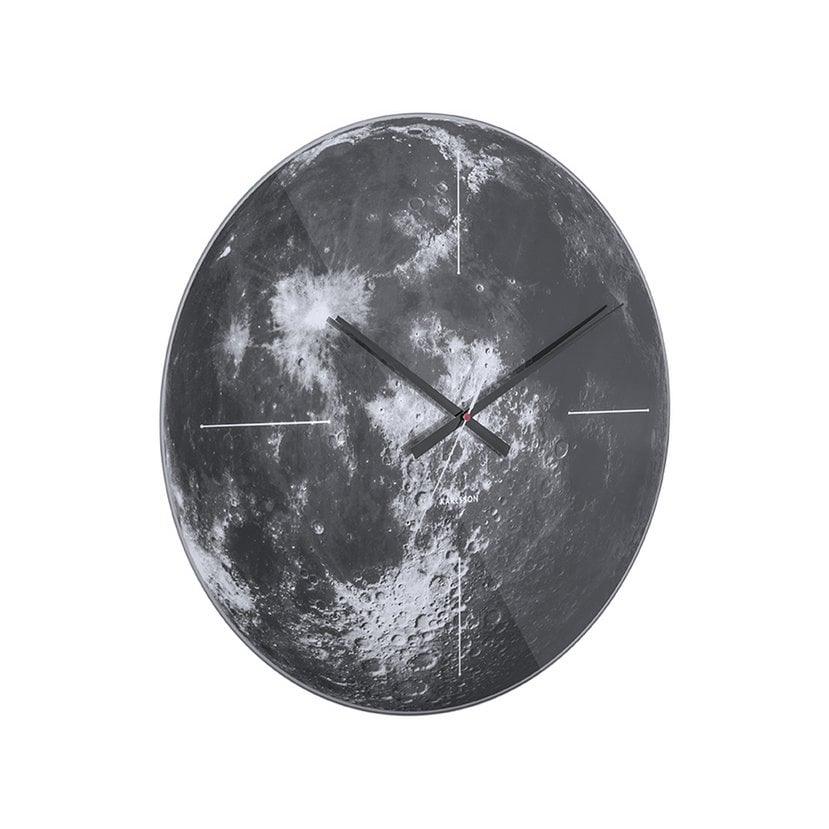 Wanduhr Mond