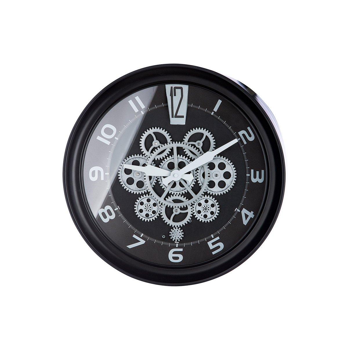 Metall Glas Wanduhr "Pinon"