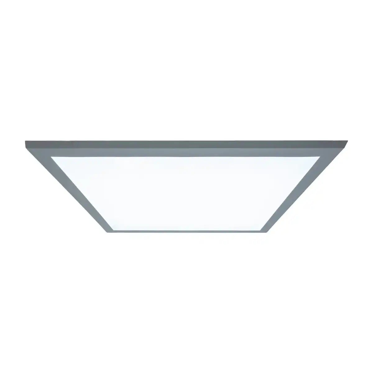 LED Panel-Deckenleuchte "NICO", funktionelle Deckenleuchte aus Metall und Kunststoff in weiß, mit festverbauten LED und vielen Funktionen, ideal für Büro, Praxis oder Werkstatt, ca. 59,5 x 59,5 cm