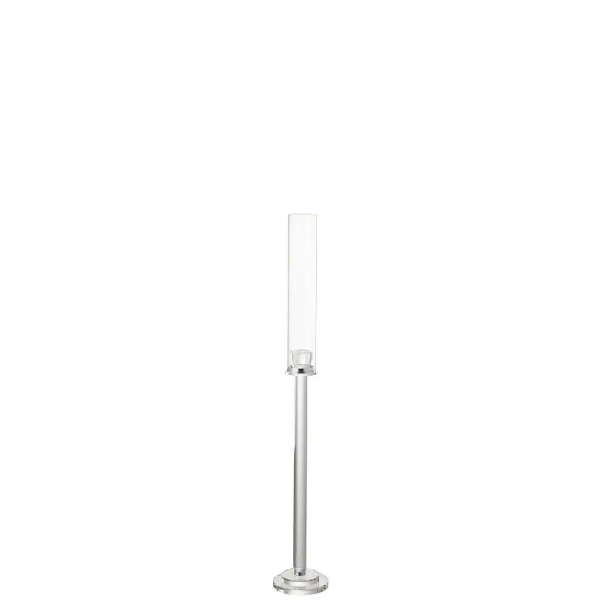 J-Line Kerzenhalter Moira Glas Transparent Klein