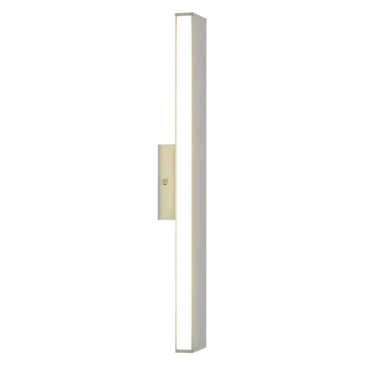 LED Wandleuchte "DUBAI", moderne Wandlampe aus Aluminium und Kunststoff mit fest verbauten LEDs, 45 cm lang bzw. hoch. Ideal für die Ausleuchtung von Eingangsbereichen, Fluren, zur Strukturierung von großen Wandflächen