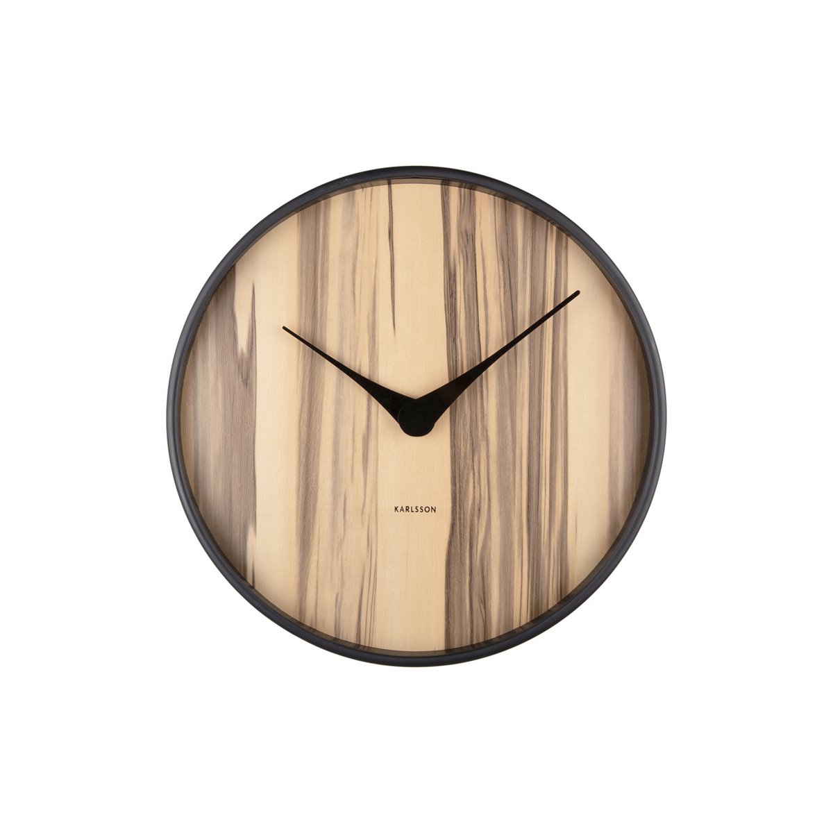 Wanduhr Holz Melange