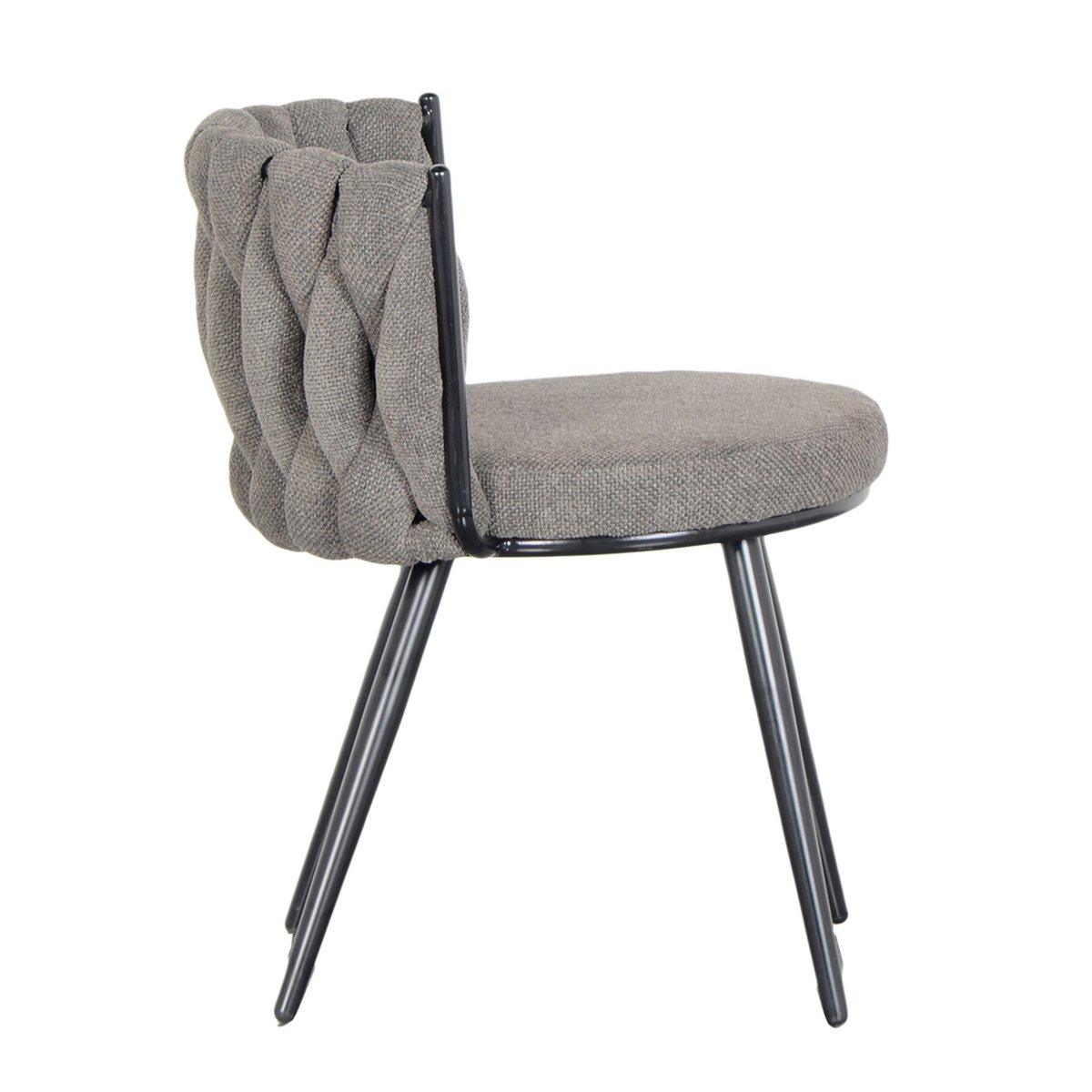 Moon Chair Taupe (2er-Set) - HomeDesign Knaus