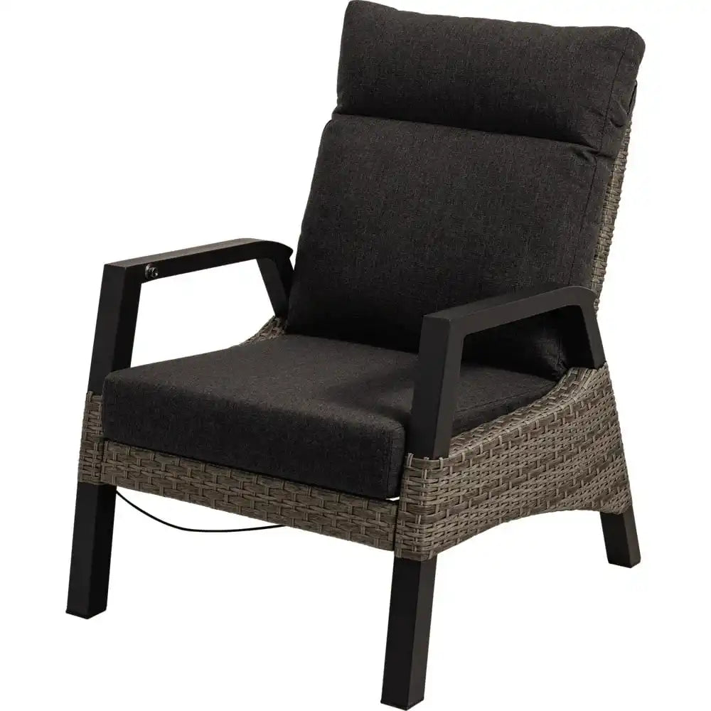 2er Set Loungestuhl Gartensessel Treviso Forte Rückenlehne verstellbar - HomeDesign Knaus