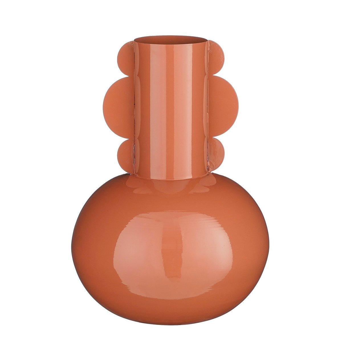 Boyd Vase – H36 x Ø25 cm – Metall – Terra