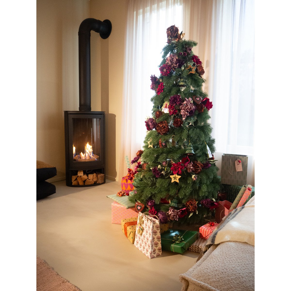 Künstlicher Weihnachtsbaum – H150 x Ø70 cm – Grün