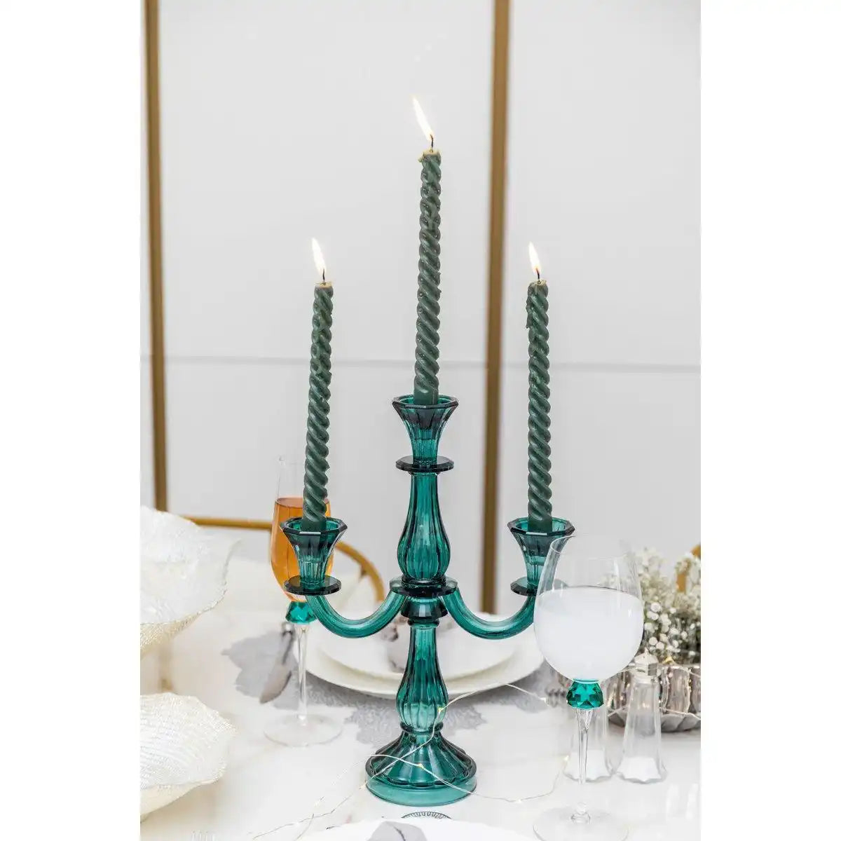 3-LICHT-TÜRKISKERZENHALTER, H35CM - HomeDesign Knaus