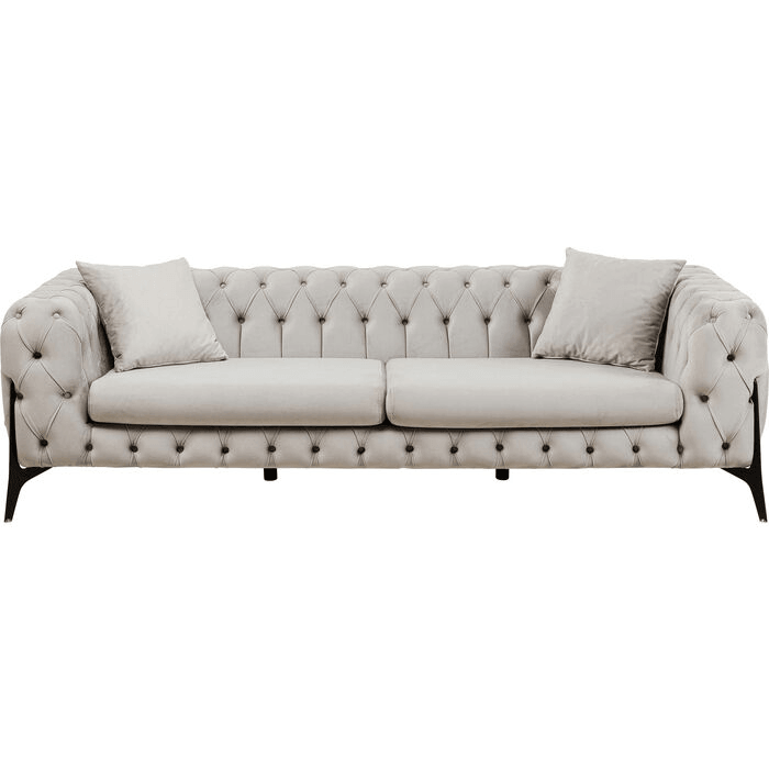 3-Sitzer Samt Sofa Bellissima Couch Velvet 240cm - HomeDesign Knaus