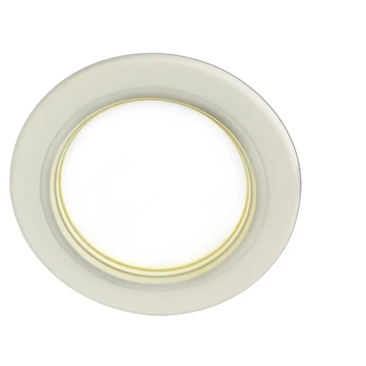 LED- Deckeneinbauleuchte "Point" Ø 17,5cm, fest verbaute LED mit 15 Watt, neutralweißes Licht, per Phasenan-/abschnitt-Dimmer dimmbar