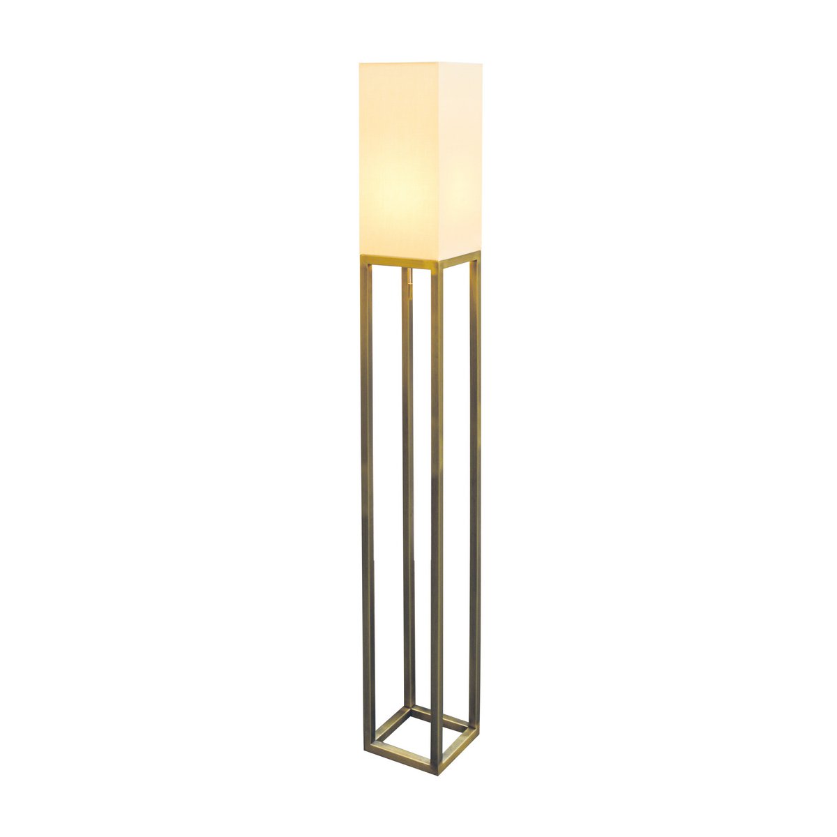 Stehleuchte h: 150cm beige "ALFA"