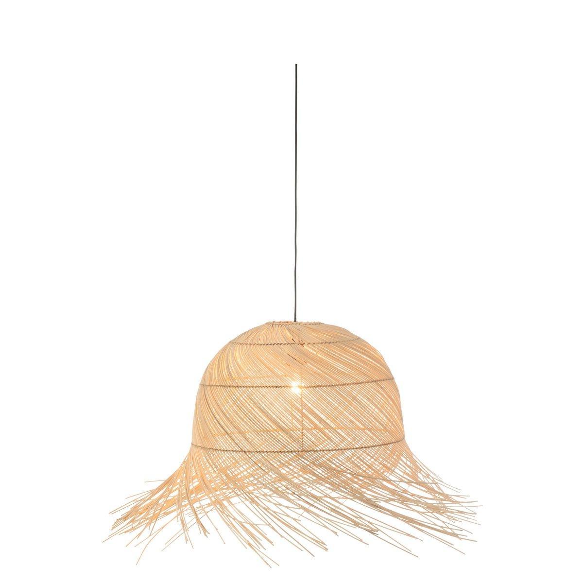 J-Line Hängelampe Round Branches - Jute - Natur