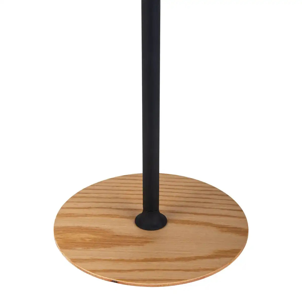 LED-Akku-Tischleuchte magnetisch für Außen und Innen, aus Metall und Kunststoff in Schwarz , 36 cm hoch