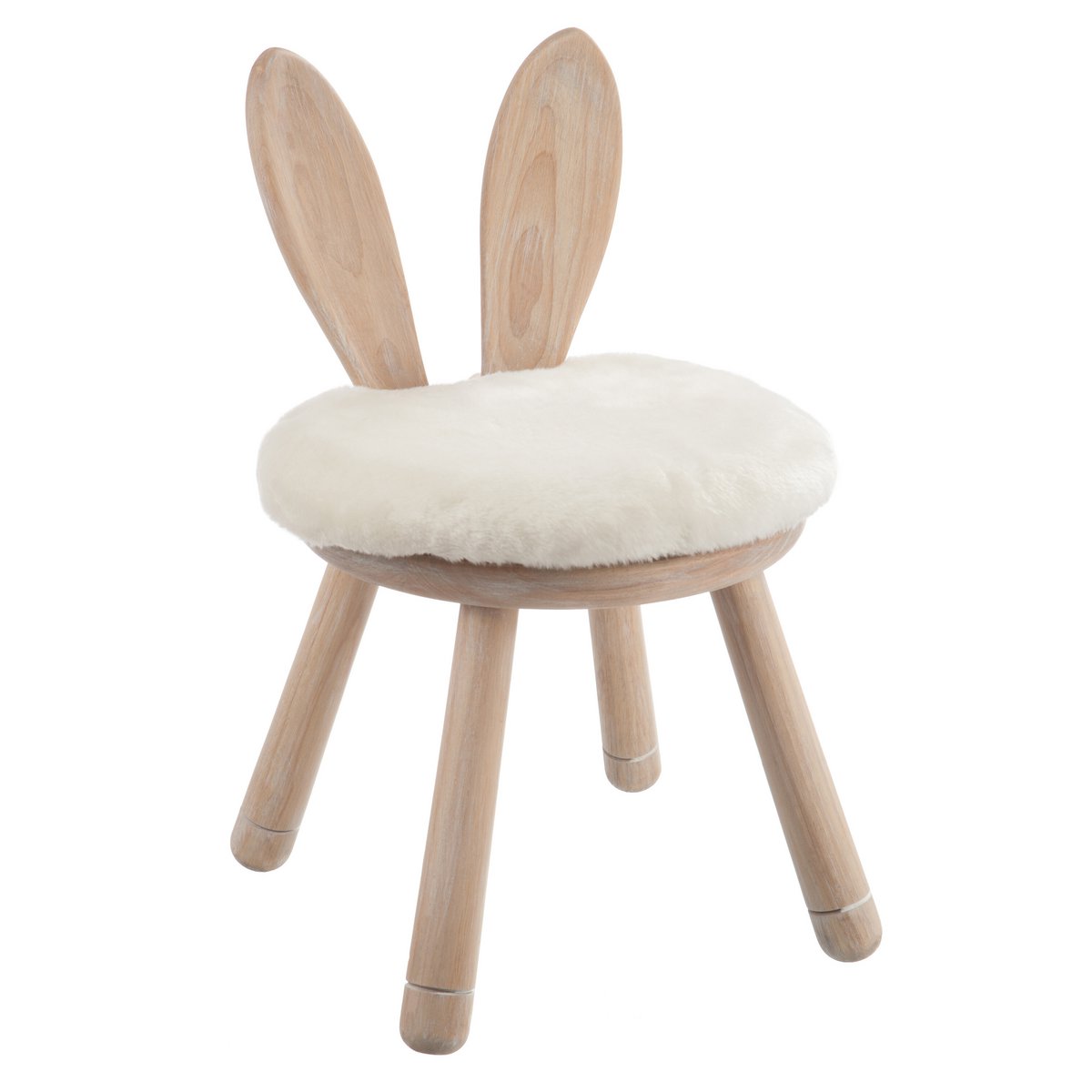 Kinderstuhl Hochstuhl Ear Rabbit Holz Natur Hasenohren