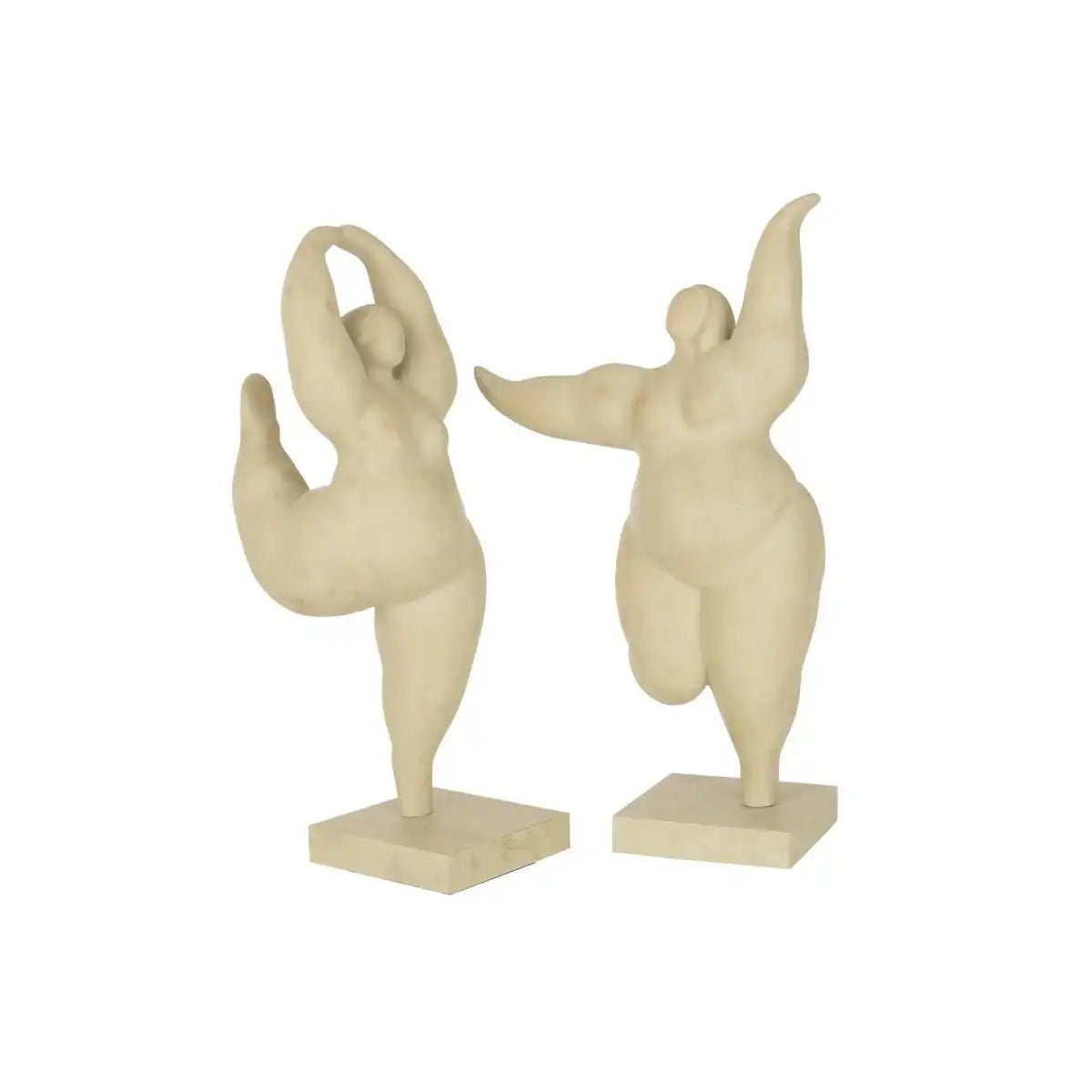 J-Line Figur Delphine Poly Beige