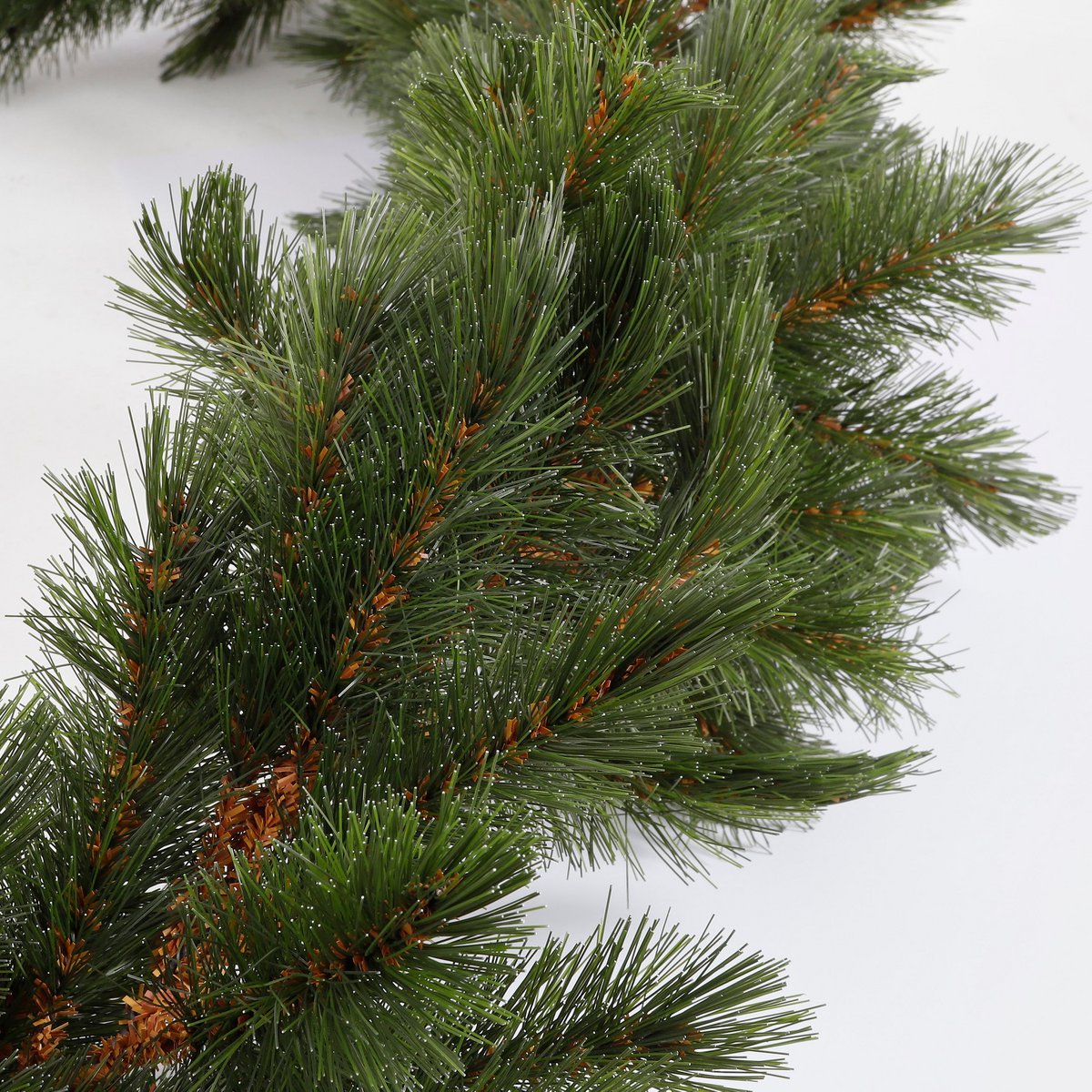 Waldgefrostete Girlande – L270 cm – Grün