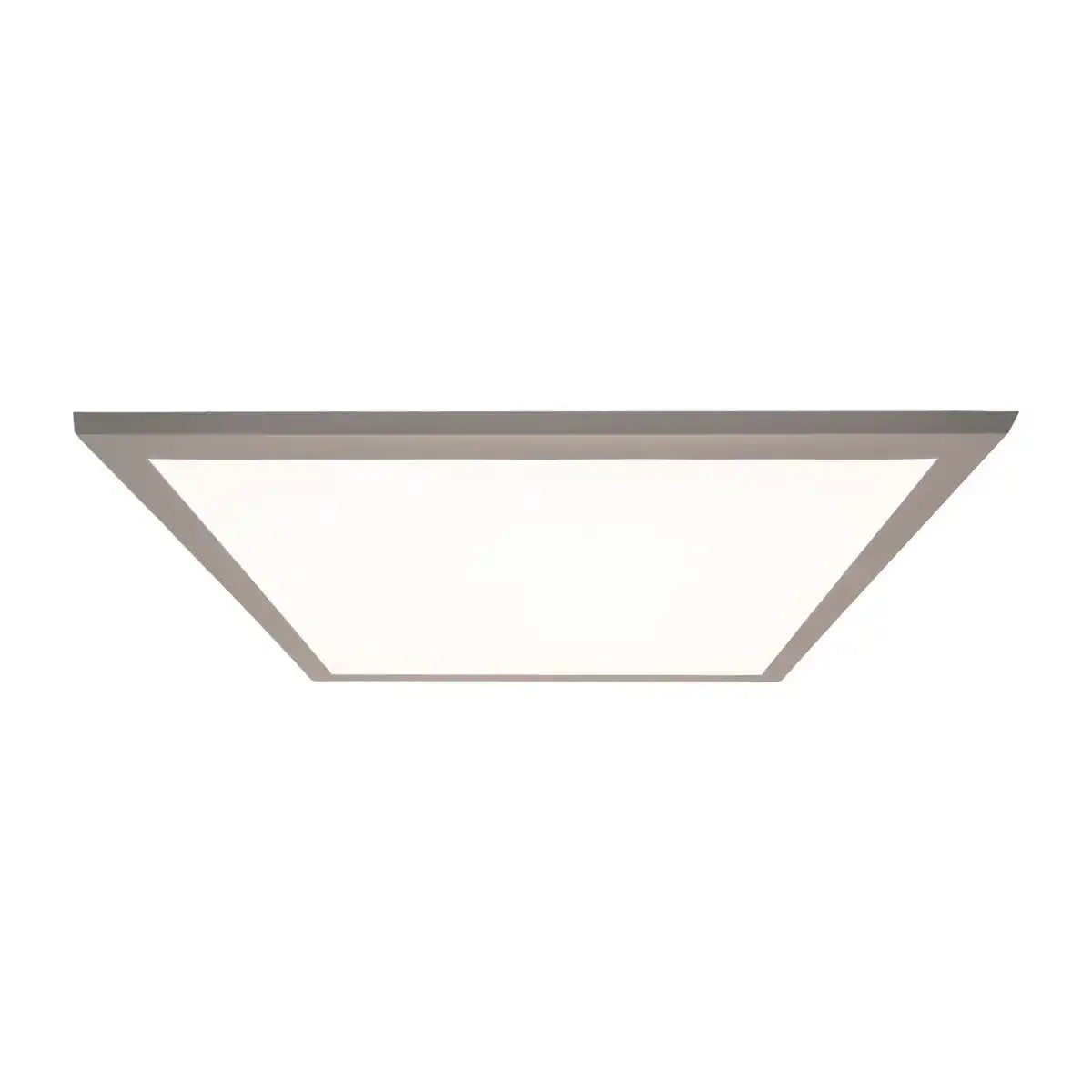 LED Panel-Deckenleuchte "NICO", funktionelle Deckenleuchte aus Metall und Kunststoff in weiß, mit festverbauten LED und vielen Funktionen, ideal für Büro, Praxis oder Werkstatt, ca. 59,5 x 59,5 cm