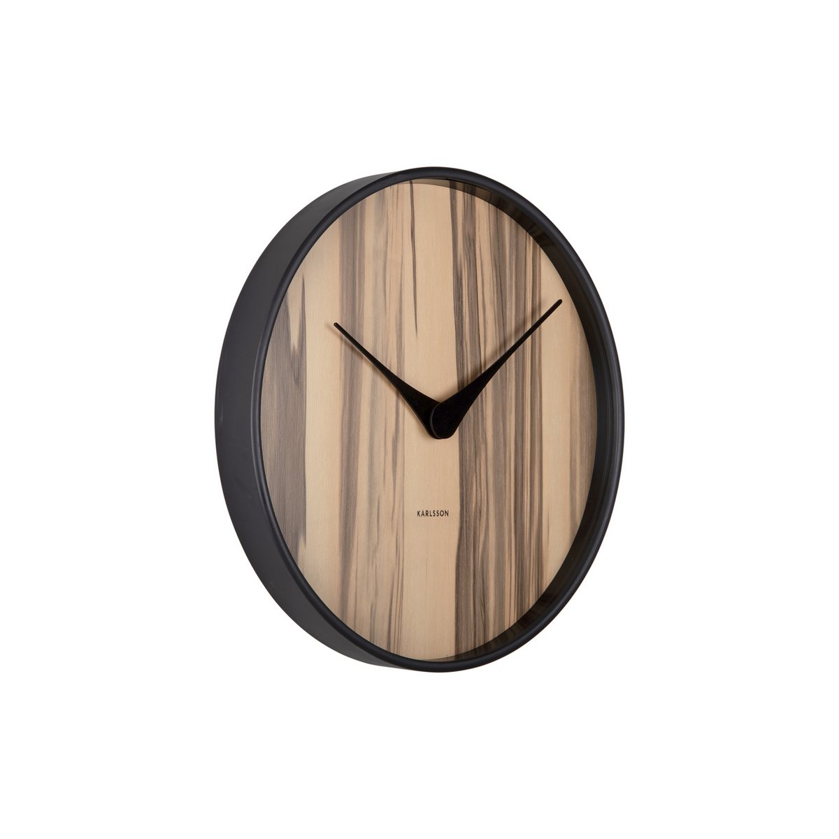 Wanduhr Holz Melange