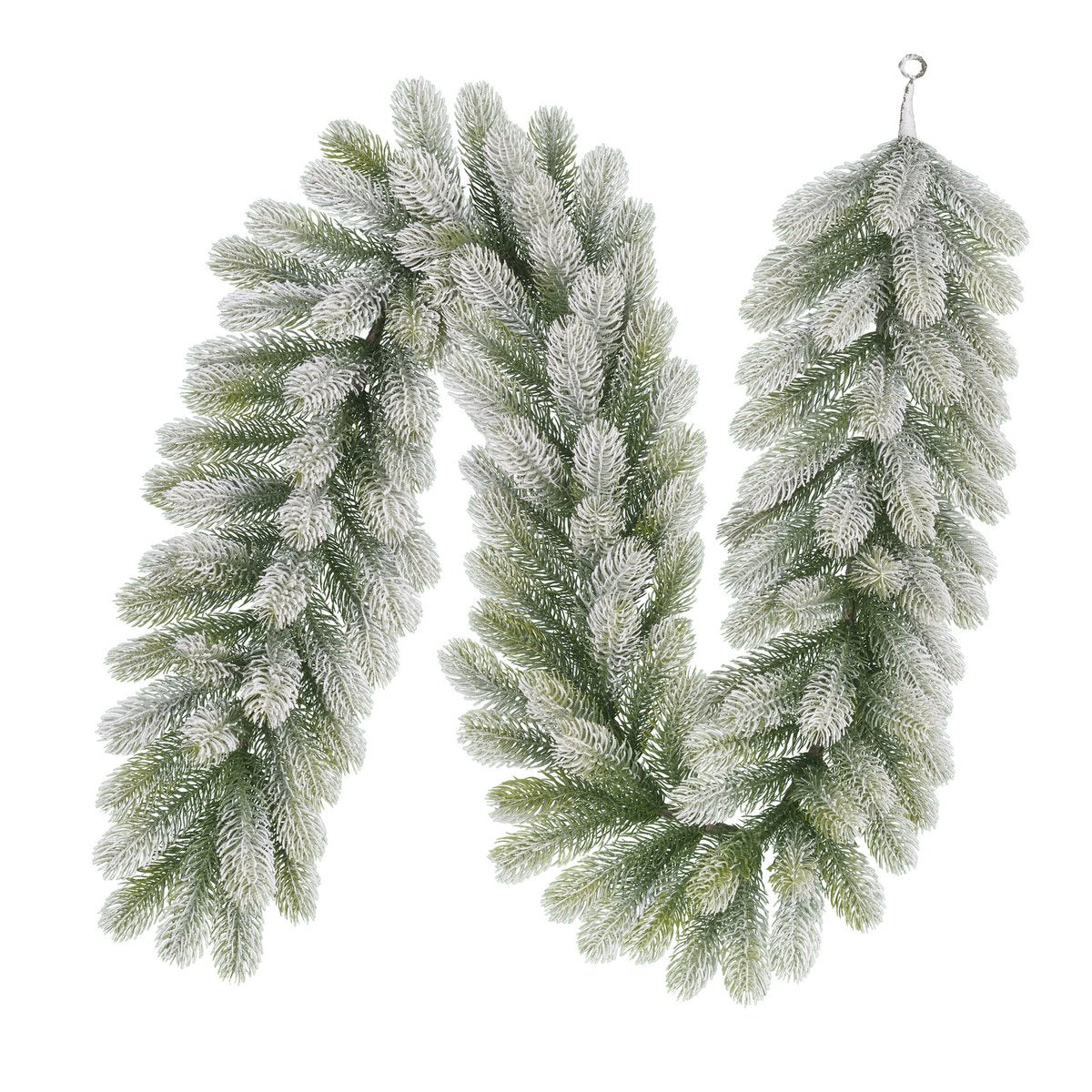 Nigata Girlande – L180 cm – Grün gefrostet
