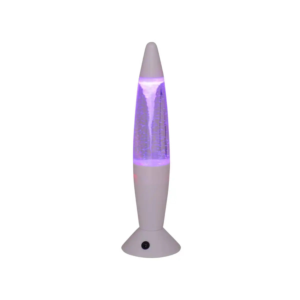 LED-Tischleuchte "TORNADO", die Deko Tischlampe aus Metall und Kunststoff, ca. 36 cm hoch, mit fest verbauten LEDs, spendet buntes Licht, für Wohnzimmer, Büro, Kinderzimmer oder Nachttisch