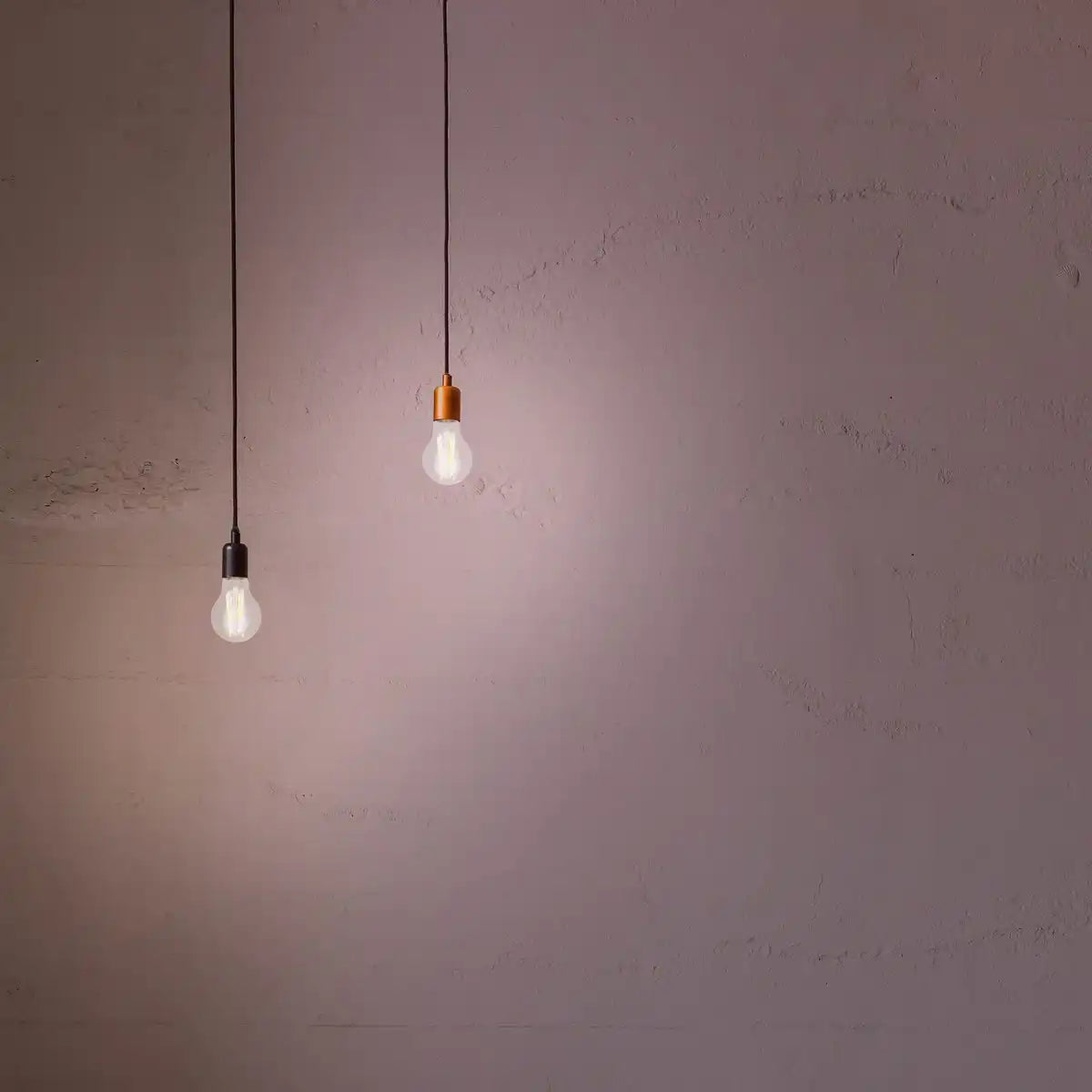 6er-Set LED Filament-Leuchtmittel mit E14-Fassung 8 Watt, aus Metall und Glas, klar