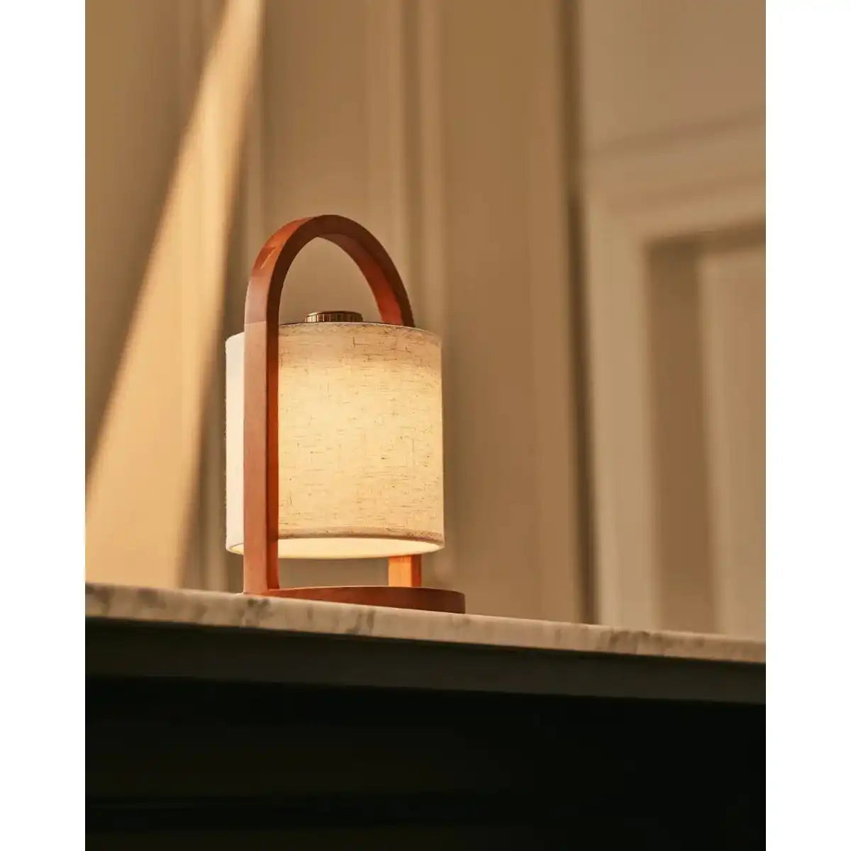 Flusskastanie Holz wiederaufladbare Lampe - dimmbares und schnurloses Licht