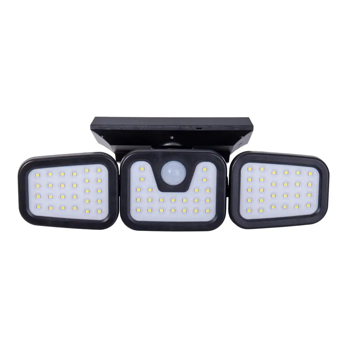 LED Solar Außenwandleuchte "Pacita", Multifunktionsleuchte Außenwandlampe aus Kunststoff in Schwarz, 28,3 x 13,5 x ca. 11 cm