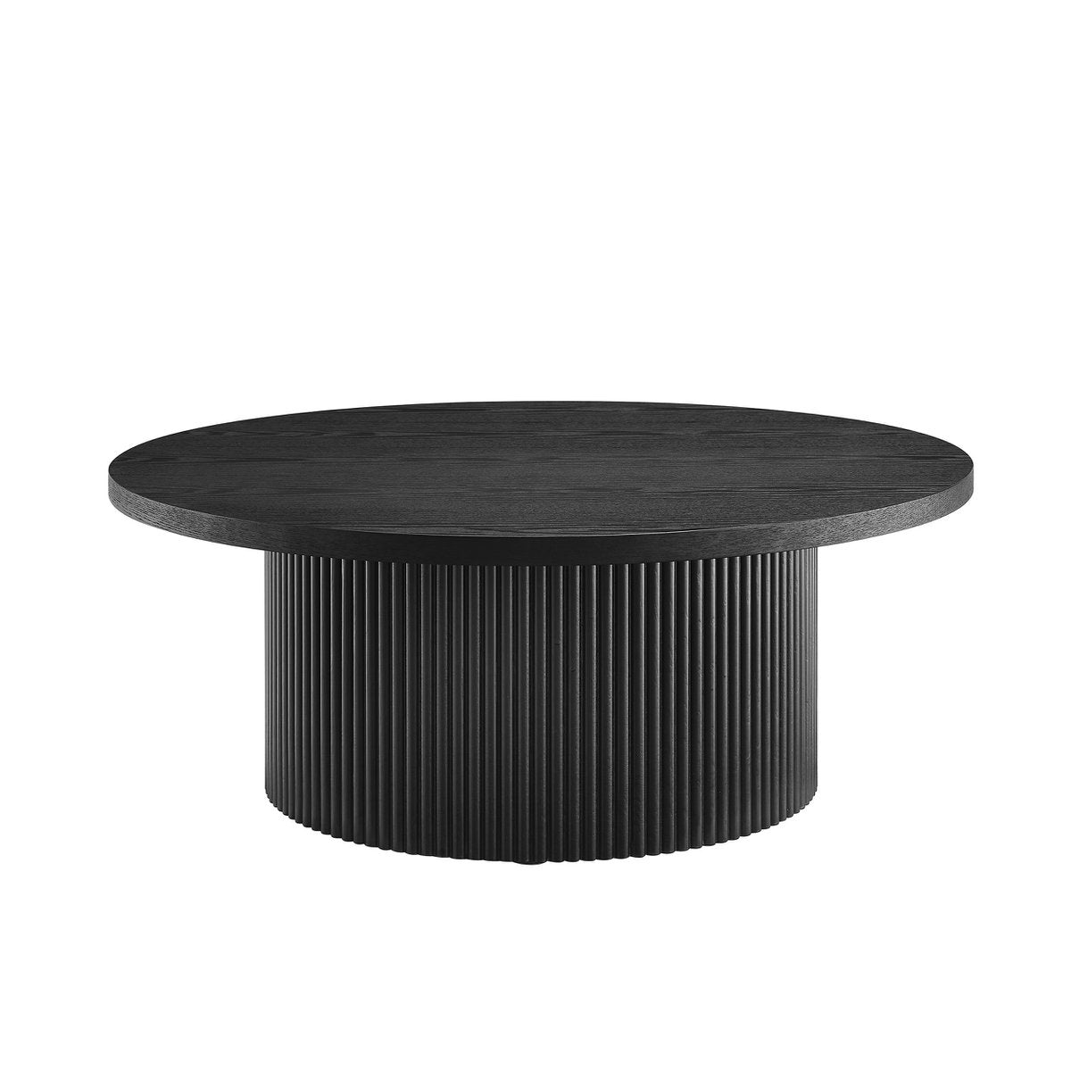 Couchtisch Ø 85 cm Schwarz