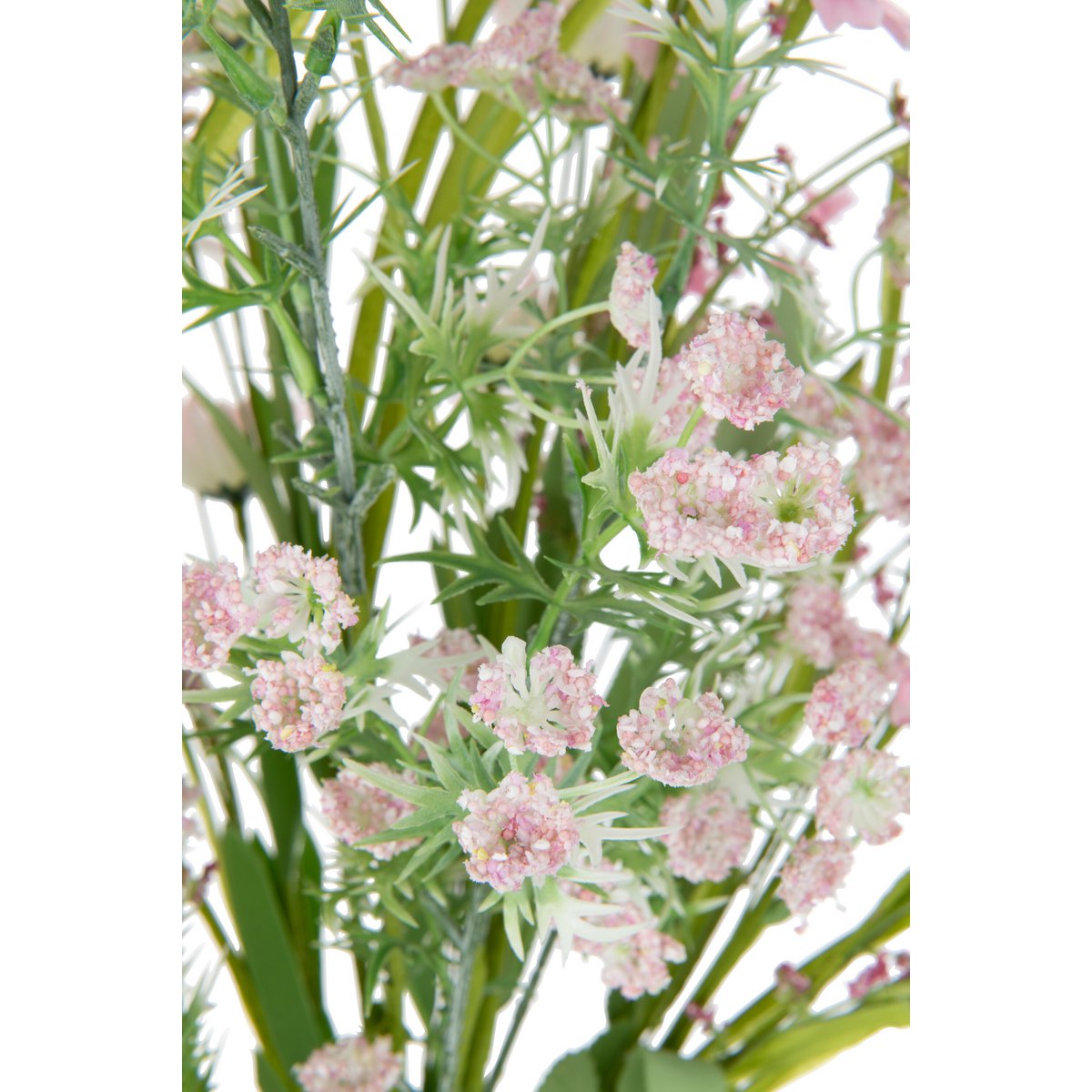 J-Line Blumenstrauß Mix Flowers - Kunststoff - Rosa