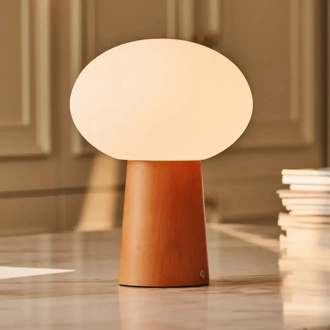 Max kastanienhalte Holzschnur und wiederaufladbare Lampe-umweltfreundliches Design