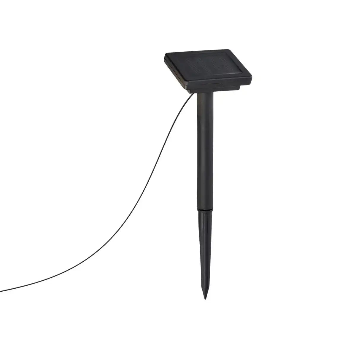 10er-LED Solar-Außenlichterkette "LINDA" Gesamtlänge 370 cm, 10 Kugeln (Abstand 20 cm) mit Ø 6 cm, Kunststoff, RGB-Farbwechsel