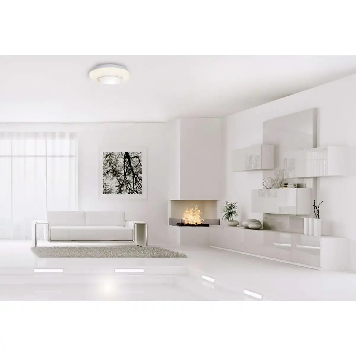 LED Deckenleuchte "PILSEN" d:41cm