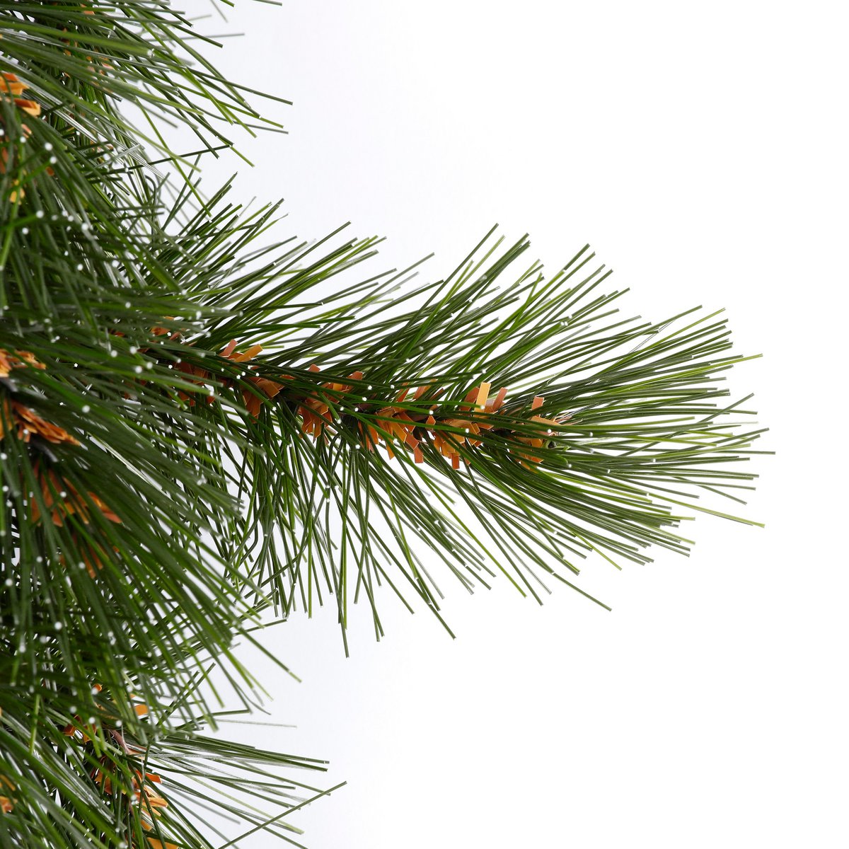 Waldgefrosteter Weihnachtskranz – Ø90 cm – Grün