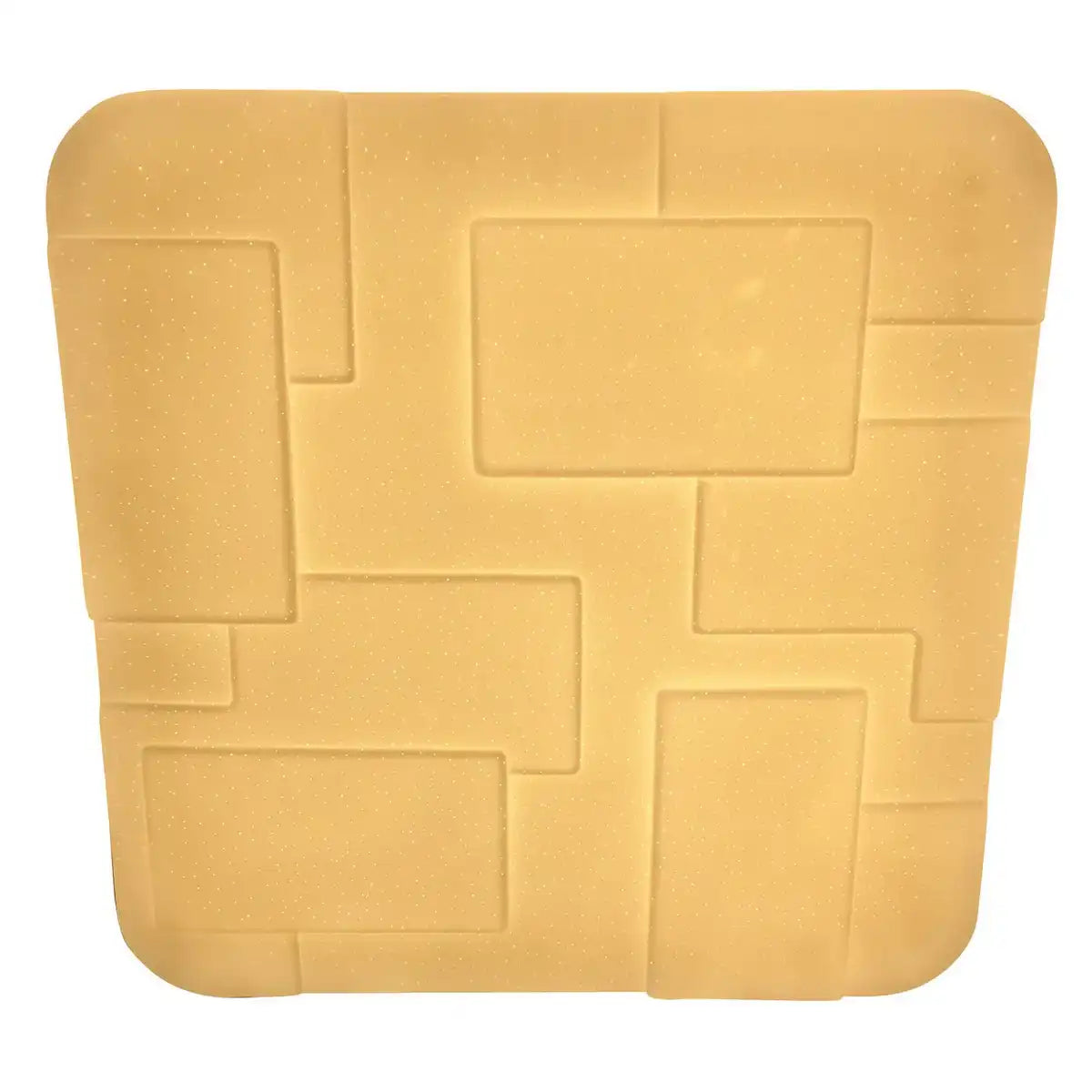 LED Deckenleuchte "LUXOR" 54x54cm Kristalleffekt
