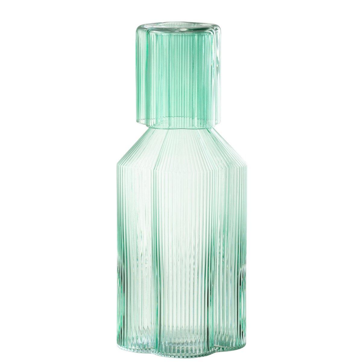 J-Line Karaffe Fiore – Glas – Aqua