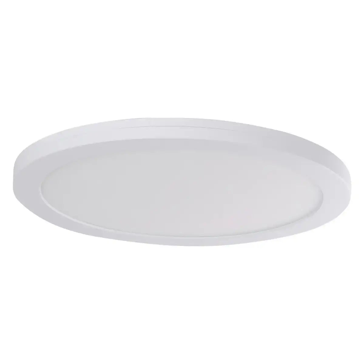 LED Deckenleuchte "BONUS" Ø29 cm, Funktionsleuchte Einbau- und Aufbau möglich, Deckenlampe aus Metall und Kunststoff in weiß, mit fest verbauten LEDs, inkl. CCT-Farbwechsler