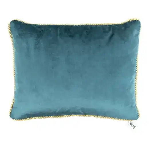 4er Set Samtkissen Zierkissen Samt 35x45cm - HomeDesign Knaus