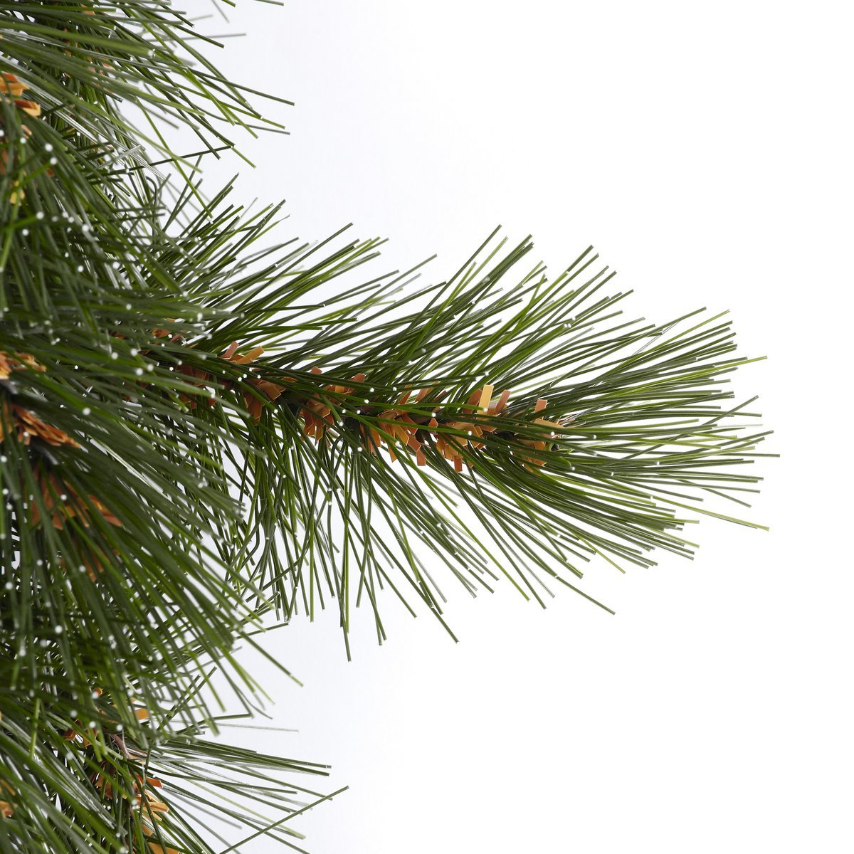 Waldgefrosteter Weihnachtskranz – Ø45 cm – Grün