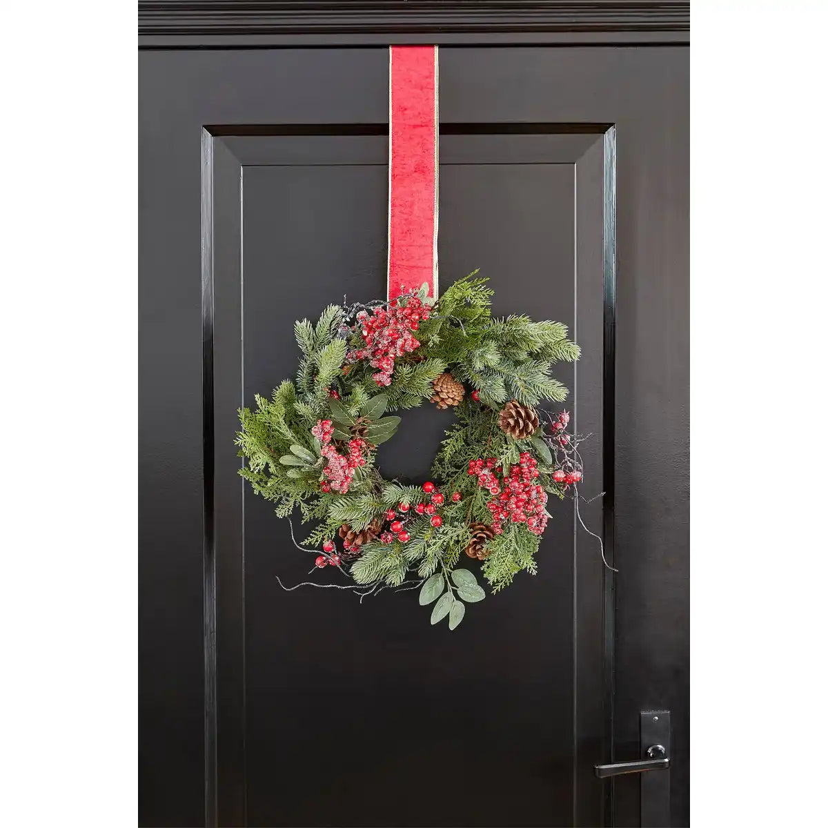 Randell Weihnachtskranz – Ø40 cm – Rot