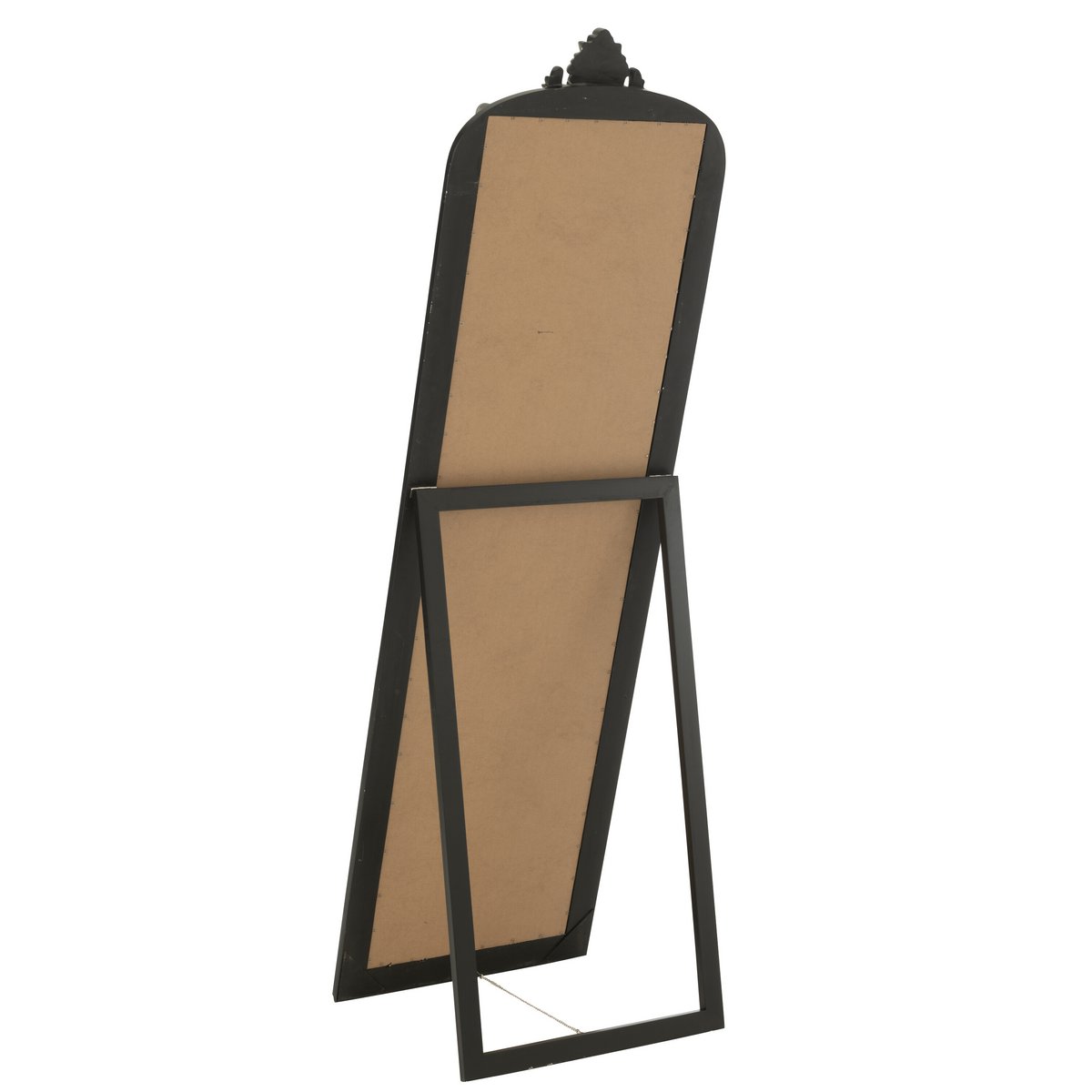 J-line stehende Spiegel Emi Hout schwarz