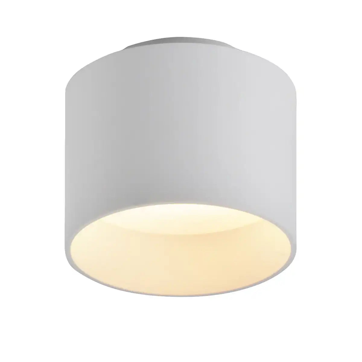 LED Spot "TRIOS" Ø 10 cm weiß, aus Metall und Kunststoff mit integrierten LEDs