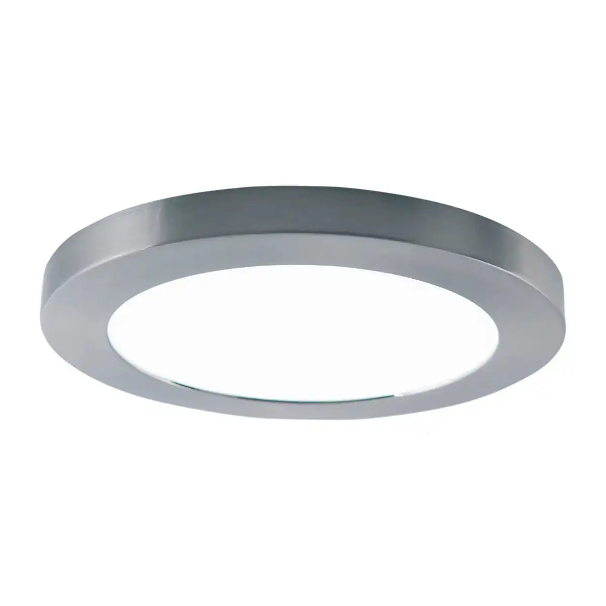 LED Deckenleuchte "BONUS", Funktion, Deckenlampe aus Metall und Kunststoff, Ringe in Chrome und Weiß sind wechselbar, mit fest verbauten LEDs, 22,5 cm Durchmesser