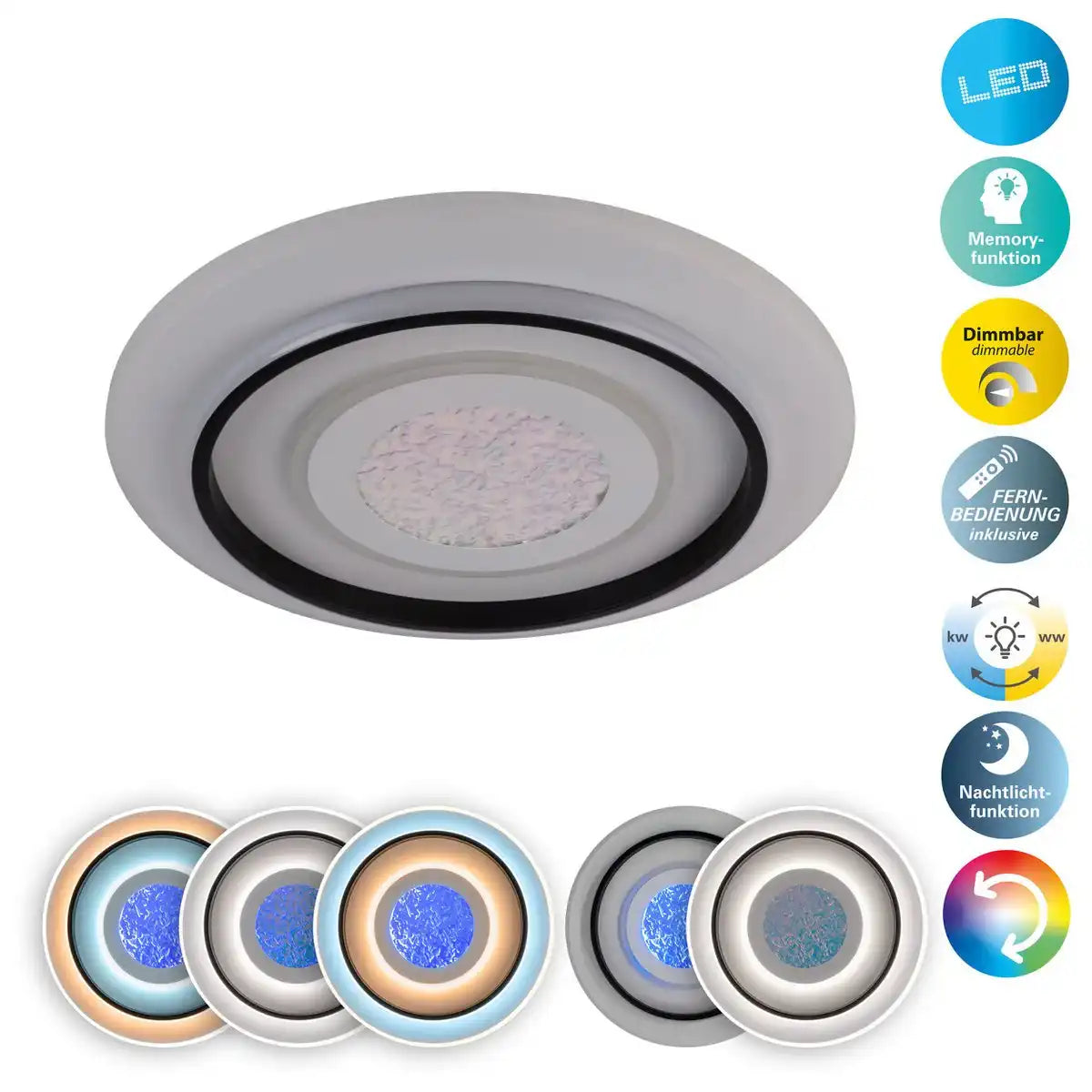LED Deckenleuchte "STELIOS" D: 45cm