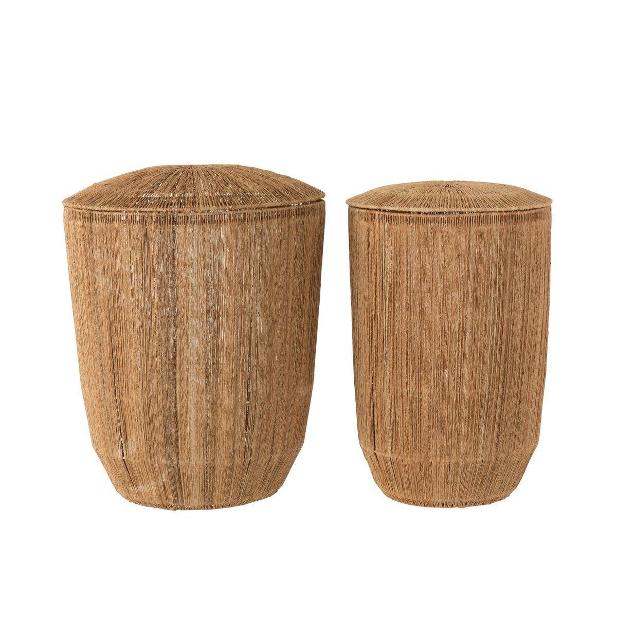 J-Line Set 2 Man Dantya Long Jute Natural