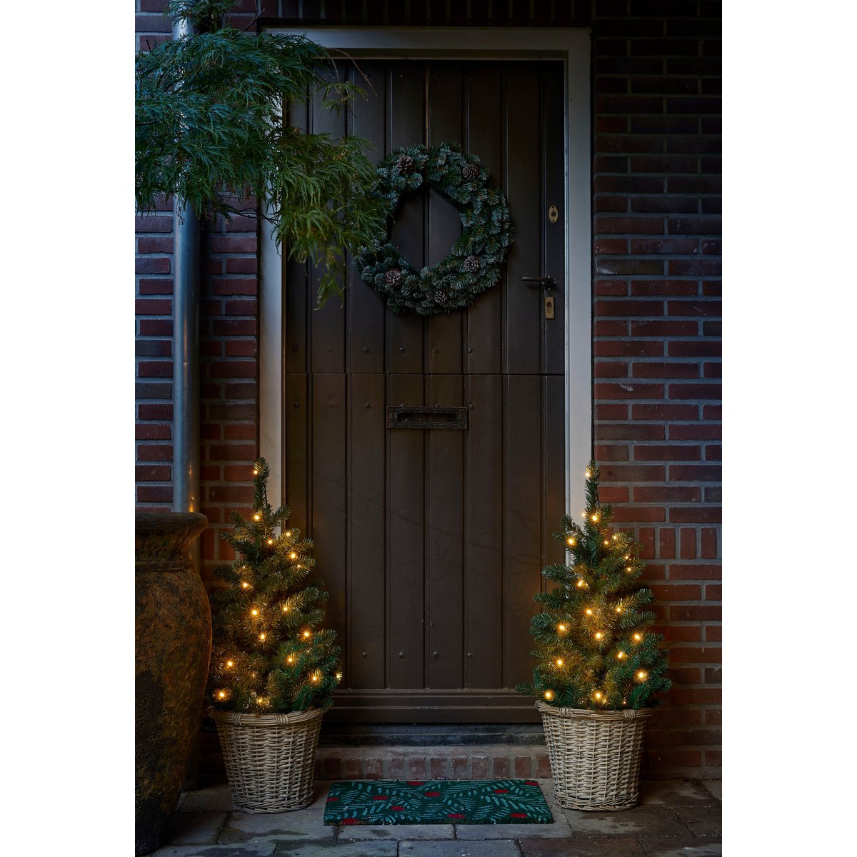 Kaiserin-Weihnachtskranz – Ø60 cm – Frosted Green