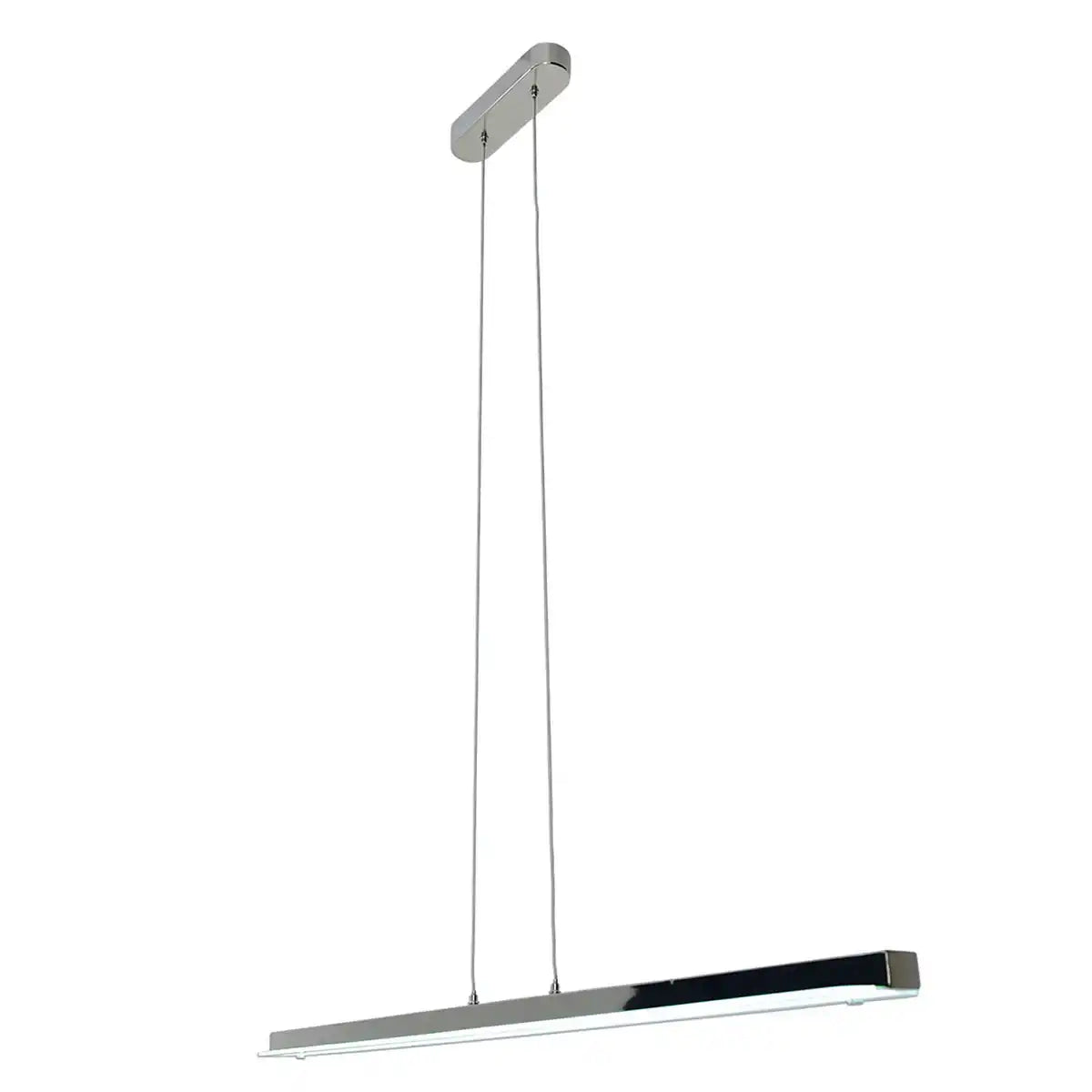 LED Pendelleuchte "BEAM" total 18W, 100 cm lang, mit fest verbauten LEDs, dimmbar, Farbtemperatur einstellbar, für Esszimmer und Büro