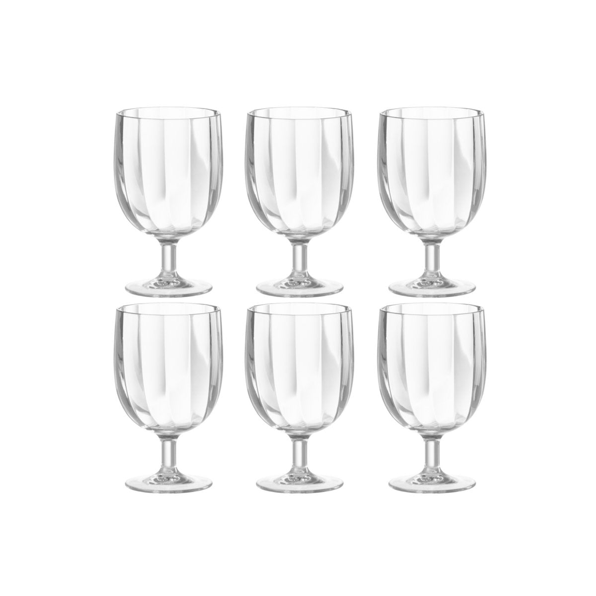 J-Line Weinglas - Kunststoff - transparent