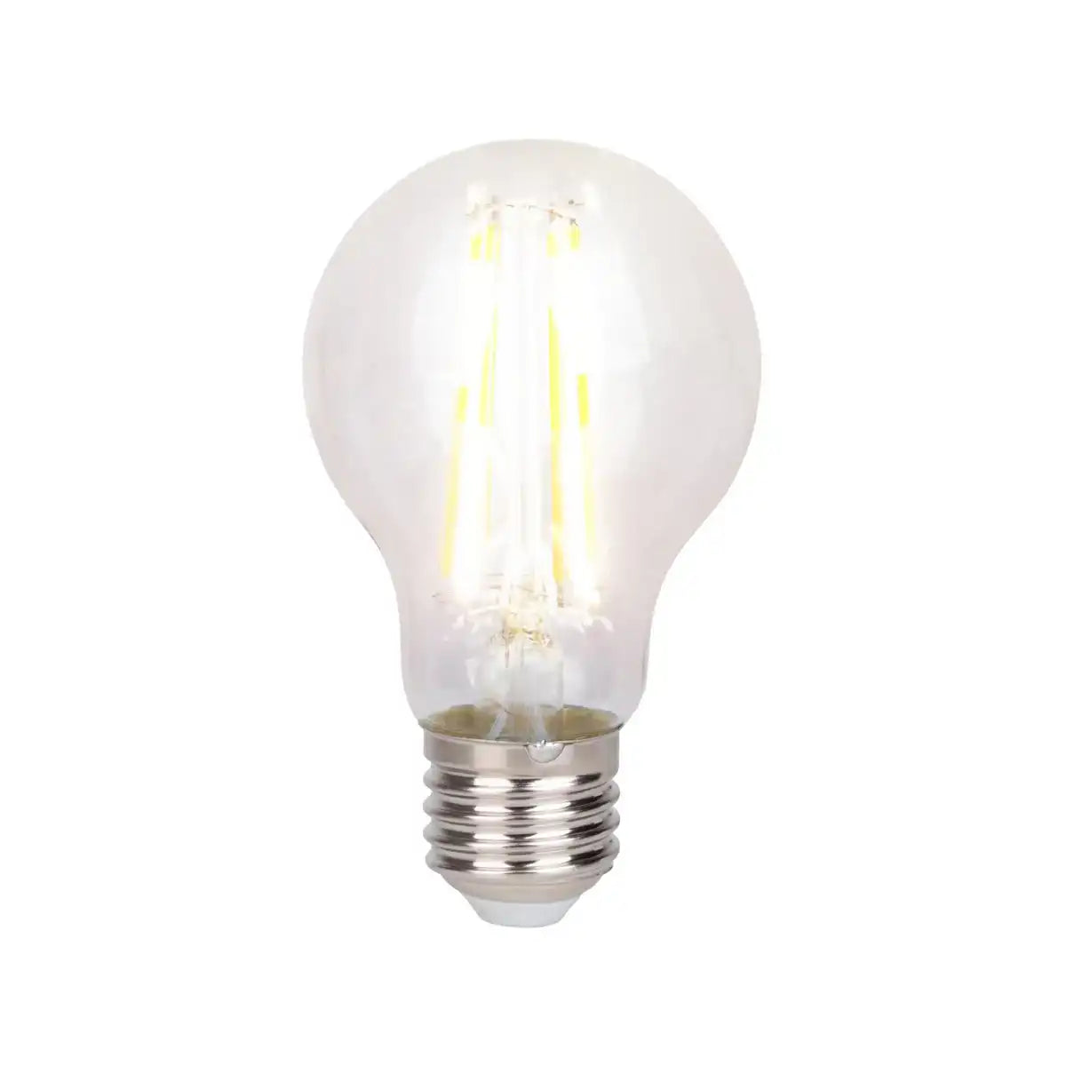 6er-Set LED Filament-Leuchtmittel mit E14-Fassung 8 Watt, aus Metall und Glas, klar
