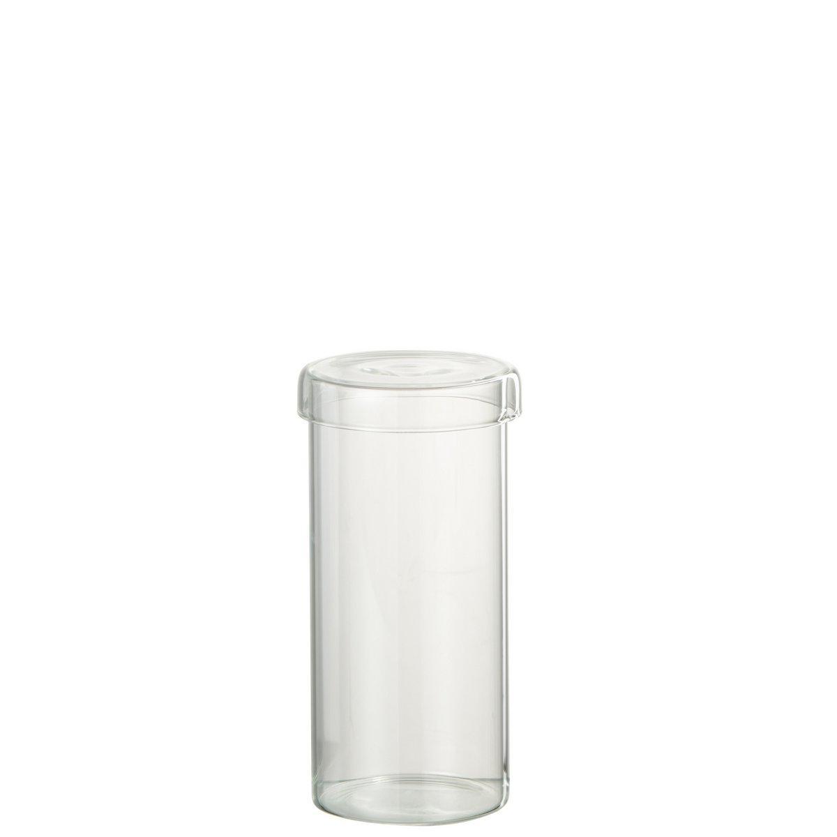 J-Line Jar In Glass Lisa Glas Transparent Medium